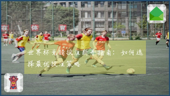 世界杯竞猜投注新手指南：如何选择最优投注策略