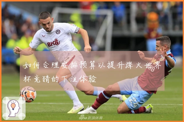如何合理安排预算以提升烽火世界杯竞猜的下注体验